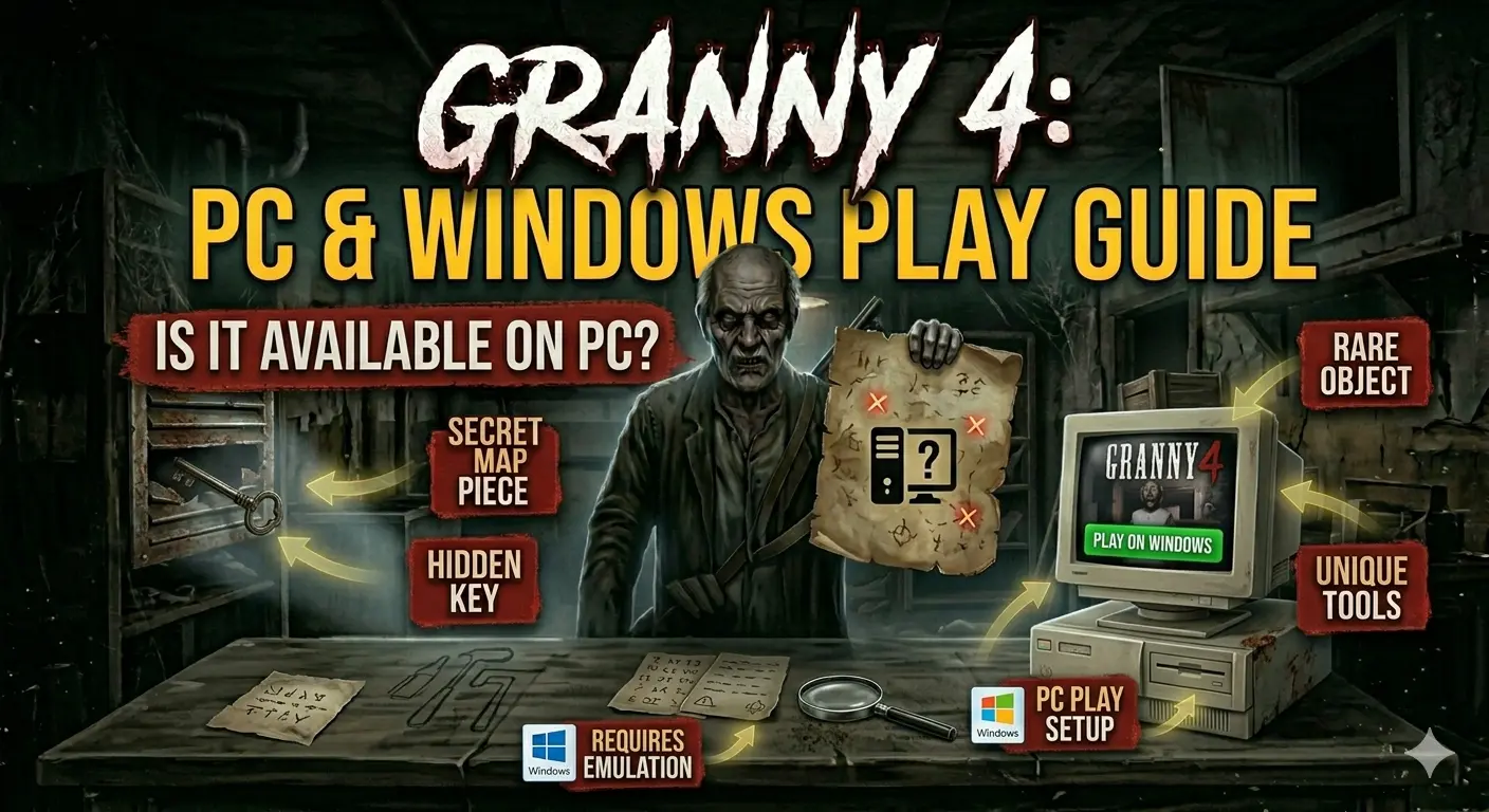 Granny 4 Available on PC? How to Play on Windows - Granny 4 The Rebellion