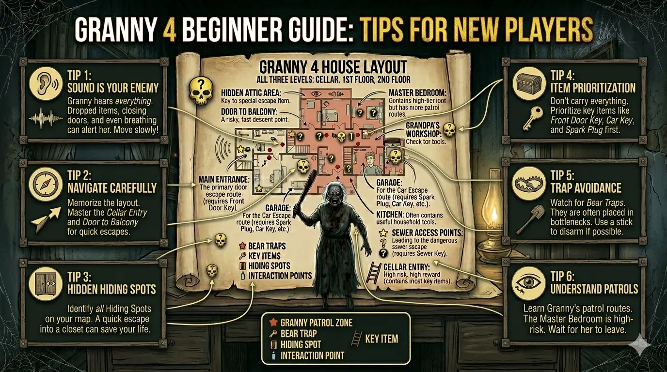 Granny 4 Beginner Guide: Tips for New Players